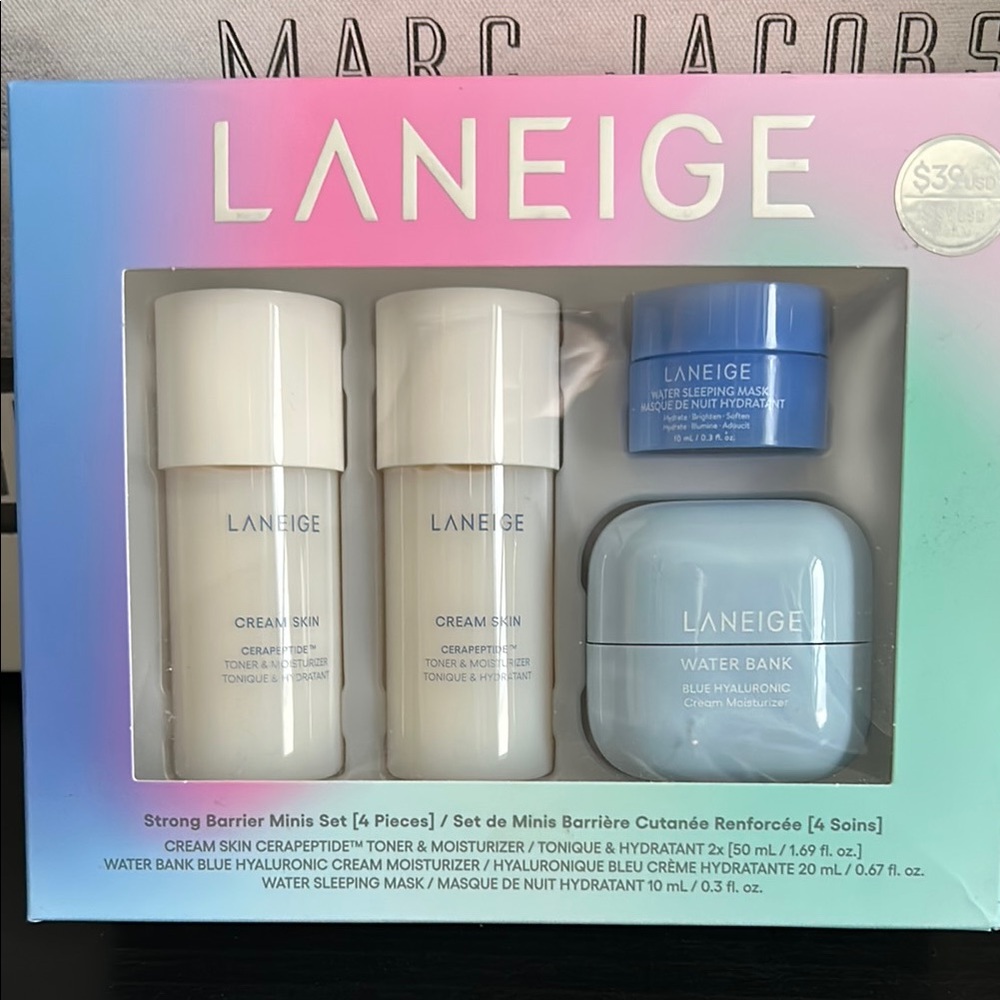 LANEIGE Skincare Minis Set - Cream and Blue